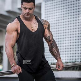 Men's Tank Tops Quick Dry Summer Fitness Top Men Bodybuilding Gym Clothing Sleeveless Shirt Slim Fit Vests Mesh Singlet Muscle