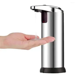 Liquid Soap Dispenser Foam Sensor With Capacity Adjustable Stainless Steel For Kitchen Home