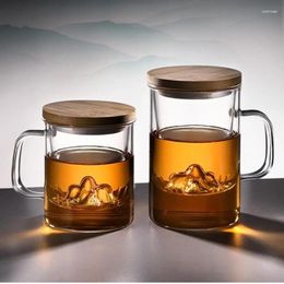 Teaware Sets Men And Women Guanshan Personal Special Tea Cups Water Separation Glass Teacups Drinking Philtre Ceremony