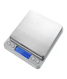 2020 Digital kitchen Scales Portable Electronic Scales Pocket LCD Precision Jewelry Scale Weight Balance Kitchen accessor5443967