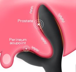 16 Speeds Powerful Prostate Massager Butt Plug For Vagina Stimulate Anal Sex Toys Male Masturbator Intimate Goods Y1910282229994