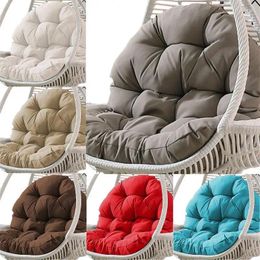 Pillow Hanging Basket Seat Thick Leisure Chair Removable And Washable For Outdoor