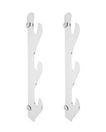 Hooks Rails 1pair Portable Home Decor For Katana Easy Instal Display Stand With Screw Universal Wall Mounted Acrylic Sword Rack5960703