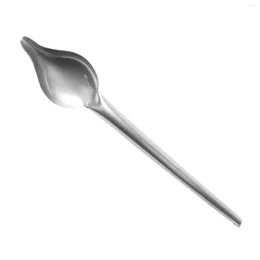 Spoons Stainless Steel Saucier Drizzle Spoon Comfortable To Hold And Easy Use Design Suitable For Drawing Beautiful Patterns