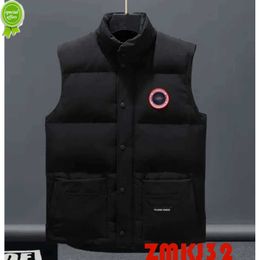 Canadian Veste Winter Vestido Vest Mens Down Vests Luxury Bodywarmer Fashion Jackets Womens Gilet Designer Coat Male Doudoune Luxe Goose 8867 RMAP