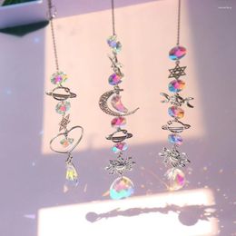 Decorative Figurines Crystal Wind Chime Sun Catcher Diamond Prisms Pendant Dream Rainbow Chaser Hanging Drop Home Garden Decor