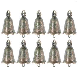 Party Supplies 10 Pcs Wind Chime Bells The Bell Dragon Accessories For Crafts Metal Pendants