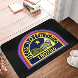 Carpets Custom Weyland Yutani Alien Movie USCSS Nostromo Doormat Anti-Slip Entrance Kitchen Bathroom Floor Door Mat Rug Carpet Footpad