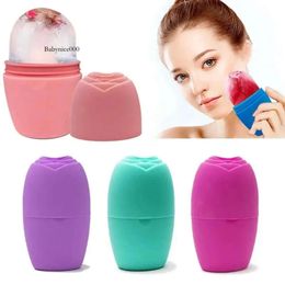 Skin Beauty Products Care Lifting Pc Contouring Tool Silicone Ice Cube Trays Globe Ices Balls Face Massager Facial Roller Reduce Acne 0508 s