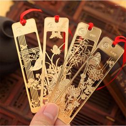 Stationery Hawaiian Chinese W57 Vintage Fine Children And Creative Student Supply Metal Bookmark