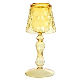 Candle Holders Household Holder Glass Stand Fashionable Candleholder For Home