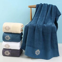 Towel Combed Cotton Set Embroidered Bath Room Beach Gym Gifts Home S For Adults Hand