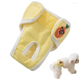Dog Apparel Pet Soft Washable Female Diapers Reusable Puppy Sanitary Panties Durable Leak-Proof For Period Heat