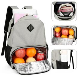 Backpack Computer Men's Business Pack Ice Meal Thermal Insulation Bag Bento
