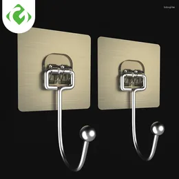 Hooks 1Pcs Big Size Transparent Strong Self Adhesive Door Wall Hangers Suction Heavy Load Rack Cup Sucker For Kitchen Bathroom