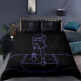 Bedding Sets 3D Lighting Hoopman Design Duvet Cover Set Comforter Cases Pillow Covers Full Twin Double Single Size