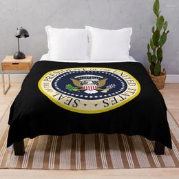 Blankets Seal Of President The United States Throw Blanket Moving Cosplay Anime Single