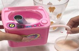 Mini Puff Brush All Gadgets Washing Machine Children Kids Automatic Socks Makeup Tool Cleaner Toy Game Furniture5810277