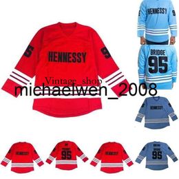 Vin Weng Mobb Deep Prodigy Jersey 95 QUEENS BRINEG RIP PRODIGY 100% Stitched Mens Womens Youth Hockey Jersey Red Blue S-5XL