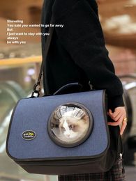 Cat Carriers Bag Going Out Portable School Space Messenger Backpack Spring And Summer Dog Cage Takeaway Carry Supply