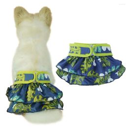 Dog Apparel Pet Diaper Washable Female Diapers Highly Absorbent Leak-proof Menstrual Pants Anti-harassment Panties For Supplies