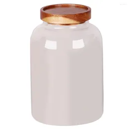 Storage Bottles Airtight Glass Containers Sealing Tea Canister Clear Jar Spaghetti Travel Coffee Sugar Jars