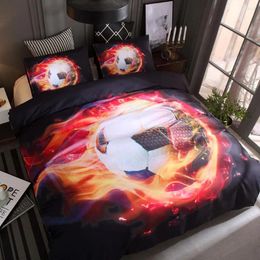 Bedding Sets 40 Sports Department World Cup Football Quilt Set Explosion 3d Single Bed