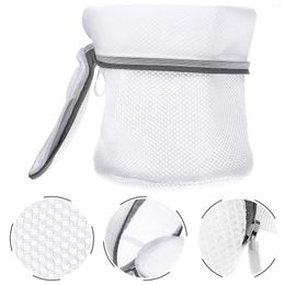 Laundry Bags 2 Pcs Mesh Shoe Wash Bag For Washer Home Household Cleaning Causal Washing Polyester