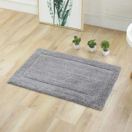 Carpets Rug For Living Room Bathroom Floor Mat Modern Minimalist Style Solid Color Household Cotton Plush Absorbent Carpet