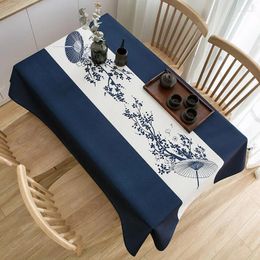 Table Cloth Food Fabric Student Dormitory Home Nappe Blanche Side Cushion Fashion Tablecloth Retro Old 29MJBZXJB01