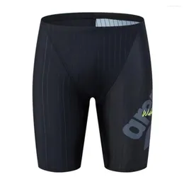 Men's Swimwear Summer Mens Swimming Trunks Swim Swimsuit Shorts Athletic Training Beach Tights Short Lycra Sports Surfing Pants