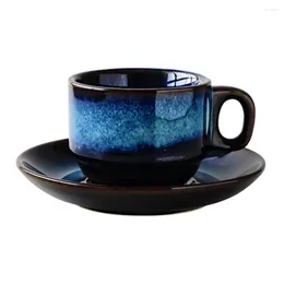 Cups Saucers 100ml Nordic Style Coffee Cup Exquisite Ceramics Mug With Saucer