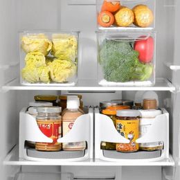 Kitchen Storage Beverage Can Refrigerator Pantry Rotating Racks Soda Organizer Bottle Dispenser