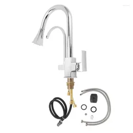 Kitchen Faucets Pull Down Sprayer Sink Faucet Easy Switching Cold Filtering Water 3 In 1 For Home