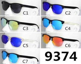Sunglasses 9374 Cycling TR90 Frame Glasses Unisex Bicycle Polarised Windproof Myopia Sports Sun Frogsking LITE3553977