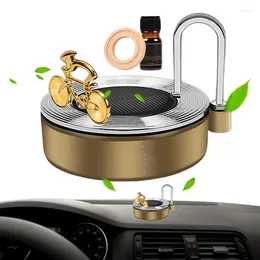Solar For Car Auto Rotating Dashboard Track Bike Air Freshener Interior Accessories Holiday Gift Cute