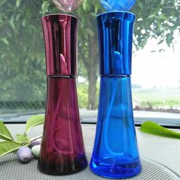 Storage Bottles 100pcs 30ML Colorful Irregular Cylindrical Perfume Glass Spray Bottle Cosmetic Container
