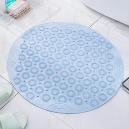 Bath Mats Durable Bathroom Mat Polyester Non-Slip Strong Suction Cup Anti-skid Bathtub Carpet Safety Shower