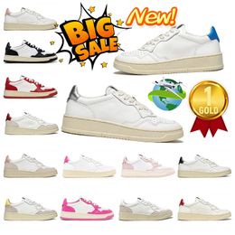 2024 New Designer Fashion women casual shoes Vintage Trainer lace-up luxury Sneakers Non-Slip Outdoor red leather friction resistance shoes 35-42