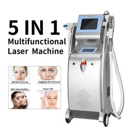 Ipl Machine Laser Nd Yag Tattoo Freckle Removal Mole Dark Spot Pigment Remover Laser Acne Treatment Q Switch Salon Beauty Machine