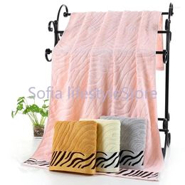 Towel Set Of 2 Tiger Striped Pattern Bathroom Hand Bath Towels Absorbent Soft Bamboo Fibre Face For Home El Beach