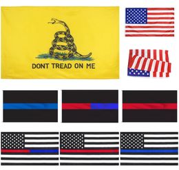 America Stars and Stripes Flags USA Presidential Election Dont Tread on Me Gadsden Flag Outdoor Stardard Size 150x90cm5929253