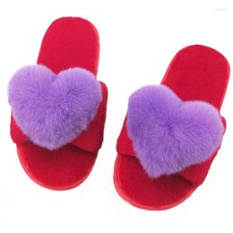 Slippers Fashion Sheep Shears Velvet Women Home Furry Flat Sandals Cute Fluffy Black Pink Cosy House Shoes 2024