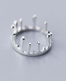 Wedding Rings Fashion Ring Small Open Imperial Crown Ringen Jewellery Female Cool Cute Midi For Women Party Gifts Promise Couples4766317