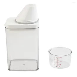 Liquid Soap Dispenser High Quality Laundry Detergent Container Eco Friendly Storage Box With Airtight Seal And Pouring Spout