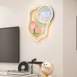 Wall Clocks Modern Design Digital Clock Living Room Minimalist Silent Creative Nordic Watch Luxury Reloj Saat Home Decoration
