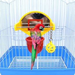 Other Bird Supplies Parrot Toy Interactive Funny Easy To Instal Non-toxic Seller In Pet Parakeet Bell Ball Chew