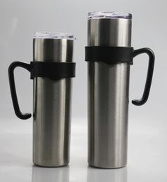 Portable Plastic Handles for 30oz 20oz skinny tumbler Stainless Steel Cups Nonslip Handle Convenient PP Bottle Holder Fit for tape5951703