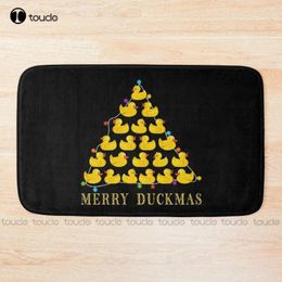 Bath Mats Merry Duckmas Mat Games Bathrug Soft Carpet