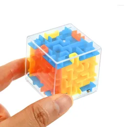 Party Favour 1-10Pcs 3D Cube Rolling Beads Maze Kids Toy Boy Girl Birthday Favours Goody Bag Pinata Filler Christmas Wedding Guest Gifts